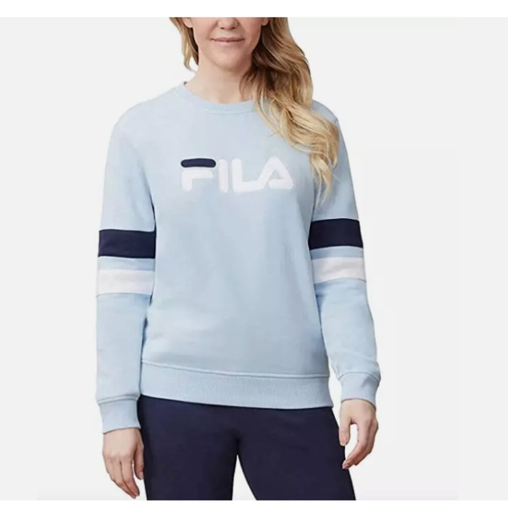Fila Women's Michele Pullover Crewneck Sweatshirt Size M